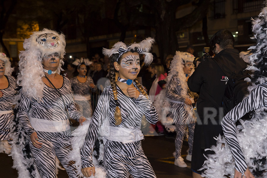 Rua del Carnaval de Les Roquetes del Garraf 2017